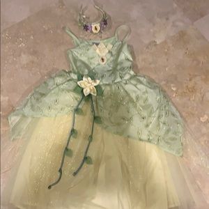 Disney Tiana Costume with crown